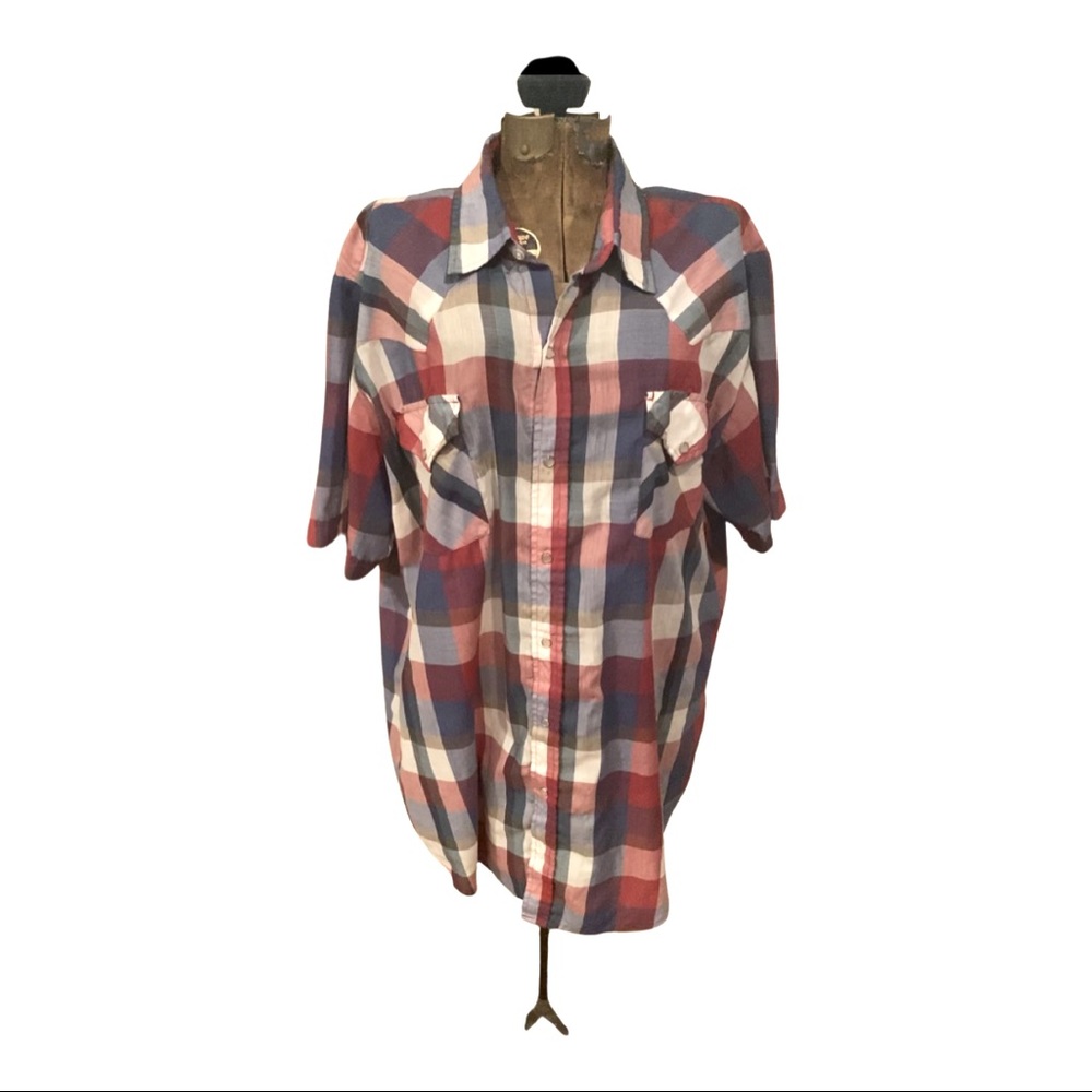 VINTAGE ELY CATTLEMAN PEARL SNAP